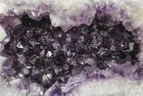 Sparkly, Dark Purple Amethyst Geode - Uruguay #275870-1